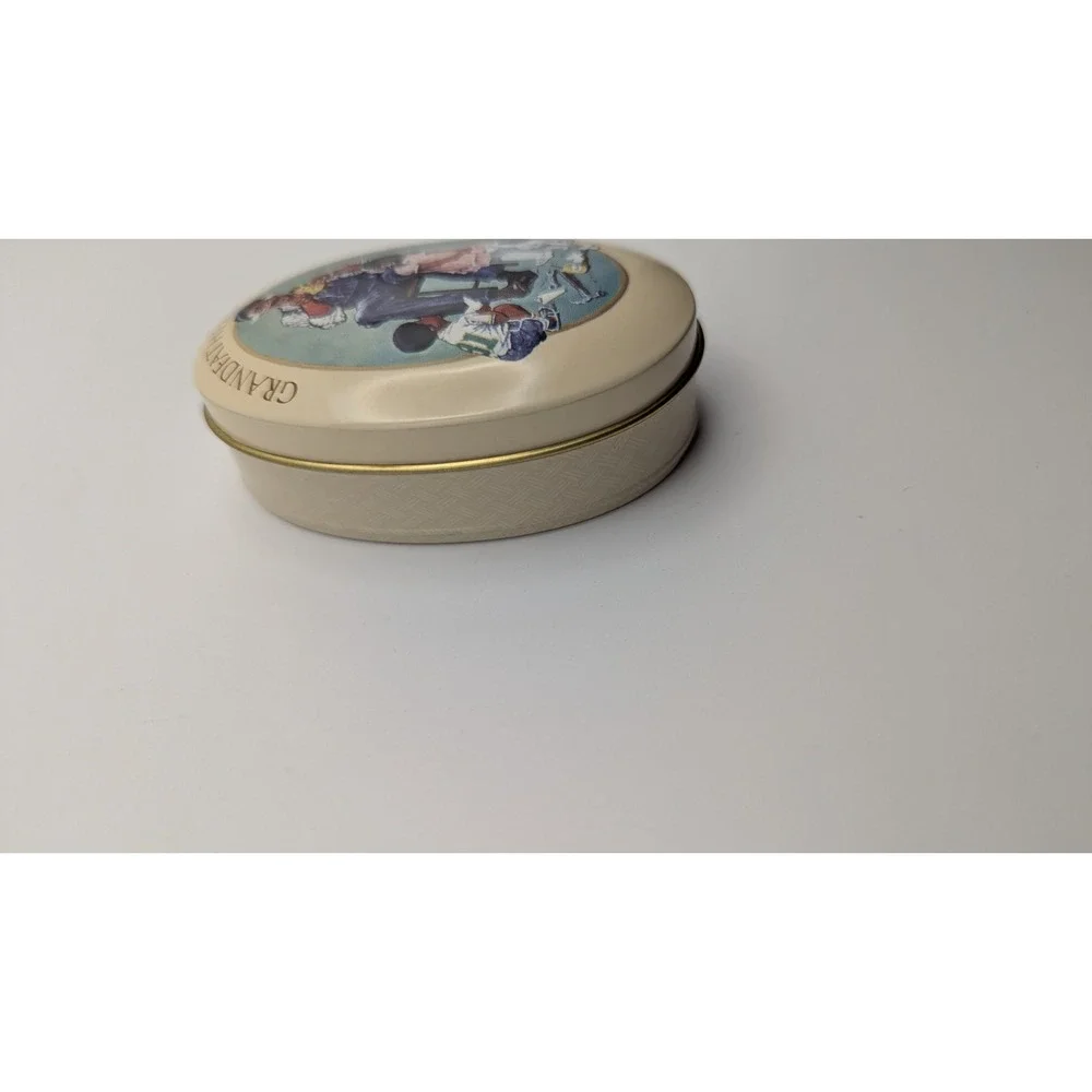Vintage 1983 Avon Grandfathers Are Special Collectible Soap Tin Made in England